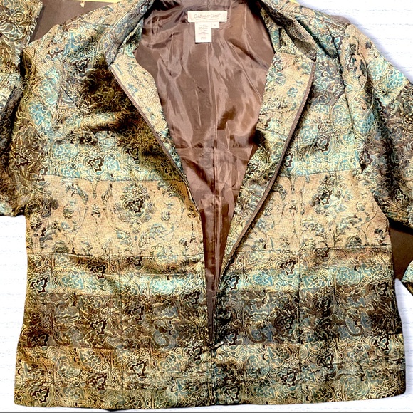 Coldwater Creek Retro Tapestry Jacket - Picture 2 of 9